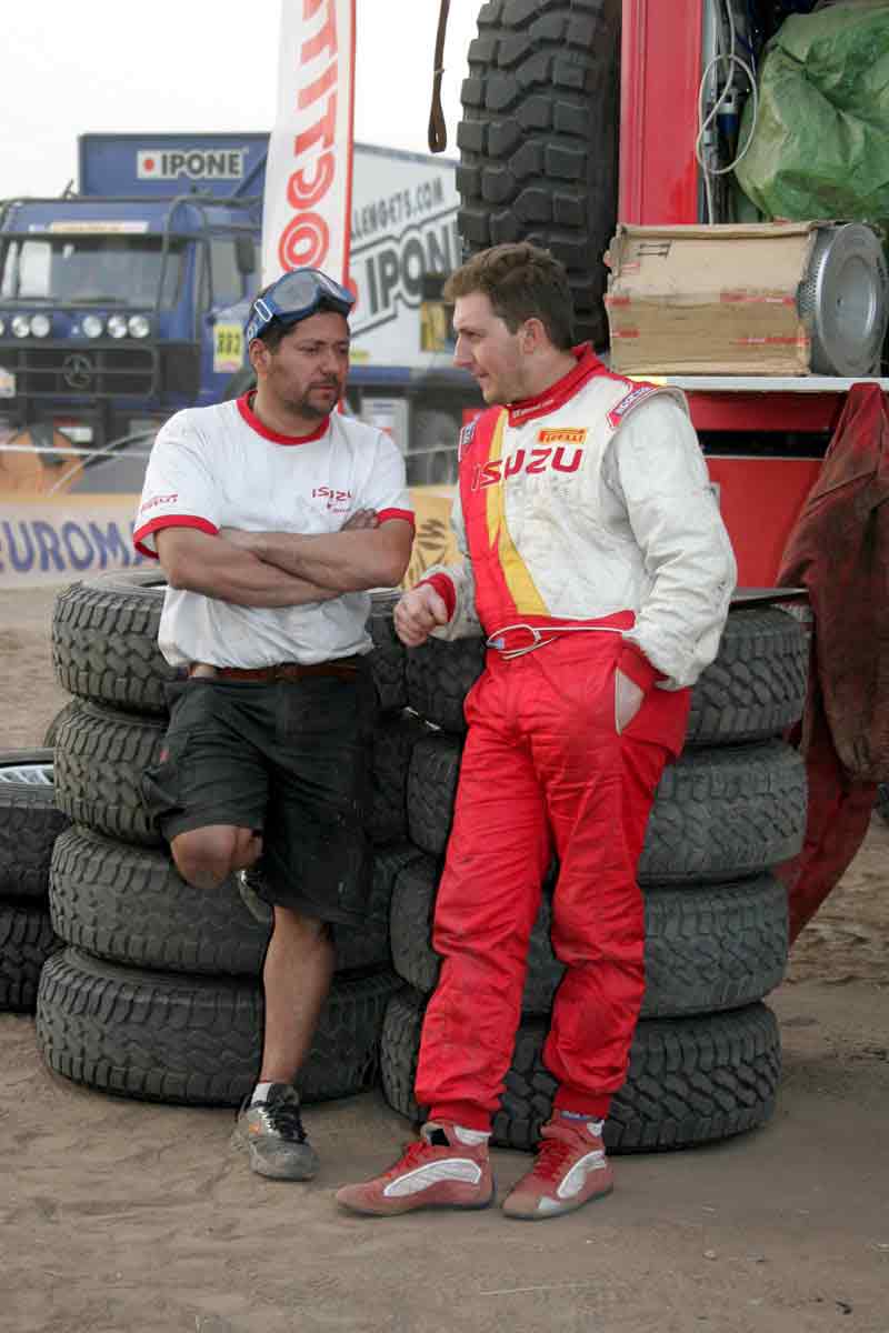 STEFANO E GUIDO DAKAR 2007